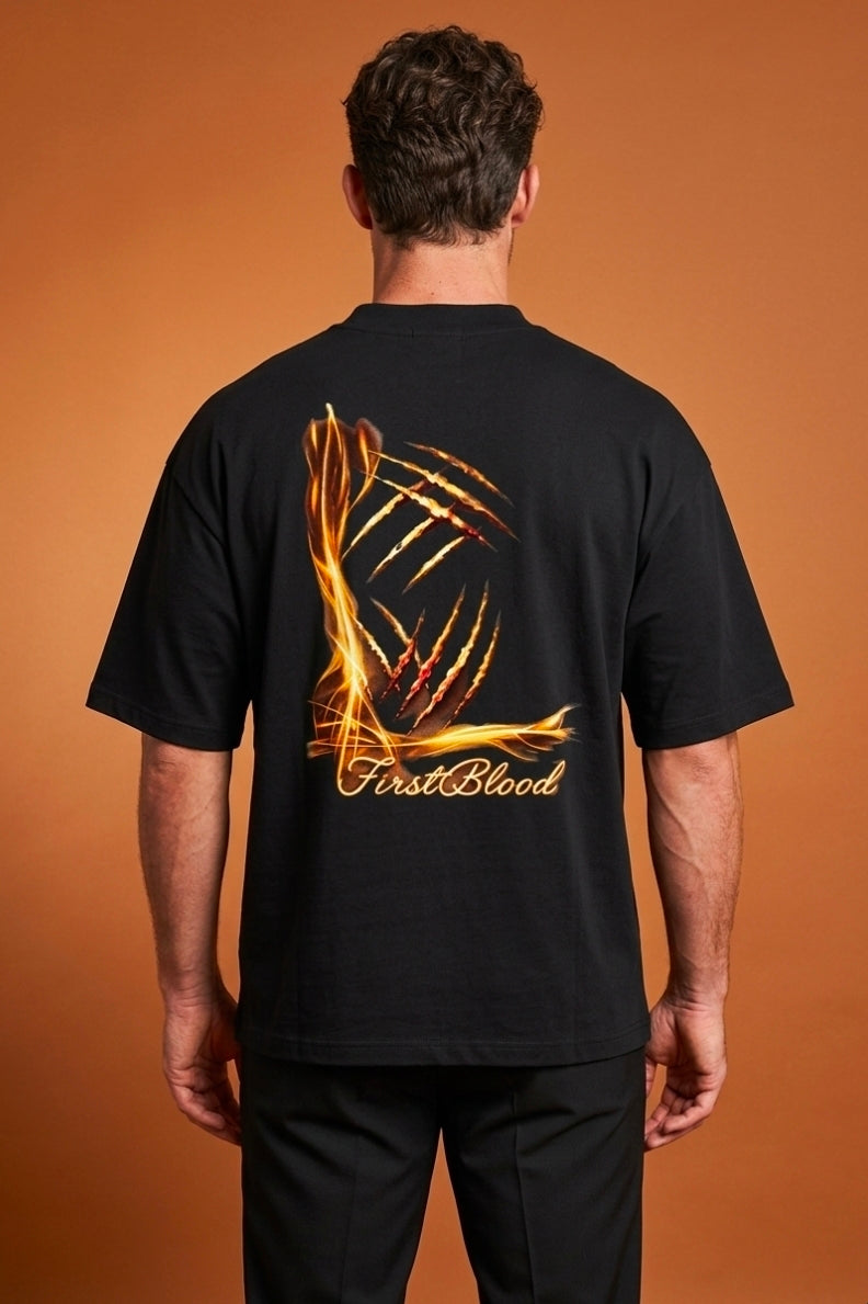 DDK-T FirstBlood Oversized T-Shirt — Black Edition